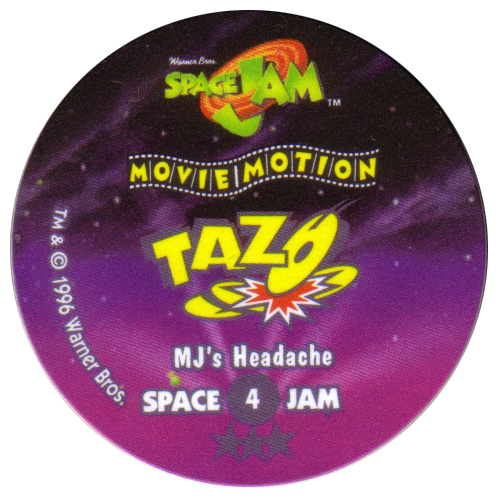 【Space Jam TAZOS コレクターズアルバム】マイケルジョーダン Vintage 1996 Michael Jordan Space Jam - Zak Designs - Dinnerware